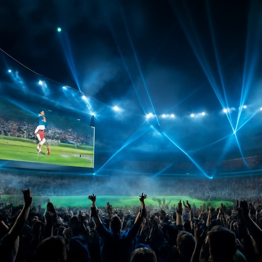 49bet ক্রিকেট স্টেডিয়ামের আলোকিত দৃশ্য