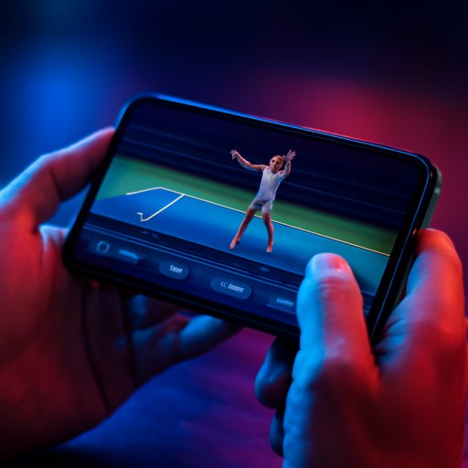 49bet টেনিস কোর্টে সার্ভ করার দৃশ্য